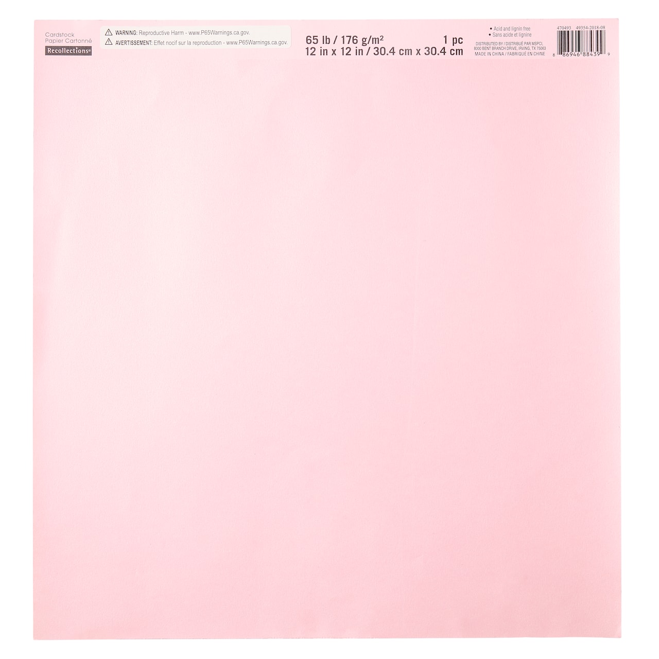 Shimmer Cardstock Paper by Recollections™, 12" x 12"